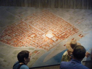 ローマ時代のケルンの地図